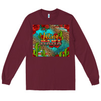 Burgundy latina mama Long Sleeve Tee - Jasminsmagicworld