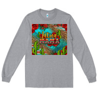 Heather Grey latina mama Long Sleeve Tee - Jasminsmagicworld