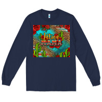 Navy latina mama Long Sleeve Tee - Jasminsmagicworld