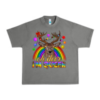 Tornado LGBTQ+ Oh Deer I'm Queer Urban Heavy Tee - BundleAndBundleShop