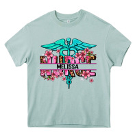 Arona floral nurse custom name Heavy Core Tee - AdoDesignShop