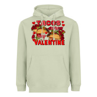 Tacos Are My Valentine Valentine's Day Heavyweight Hoodie | Teevron