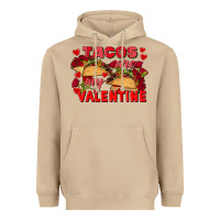 Mushroom Tacos are my Valentine Valentine's Day Heavyweight Hoodie - FaDigitalArtStudio