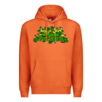 Carrot Just a girl who loves St. Patrick's Day Premium Hoodie - HowdyJamesFarm