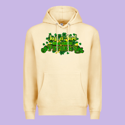 Just A Girl Who Loves St. Patrick's Day Premium Hoodie Designed By Howdyjamesfarm