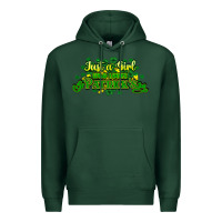 Sports Green Just a girl who loves St. Patrick's Day Premium Hoodie - HowdyJamesFarm