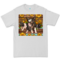 Dove Grey Western Cute Hampshire Pigs Premium Tee - LillyAllenDesigns
