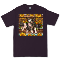 Plum Western Cute Hampshire Pigs Premium Tee - LillyAllenDesigns