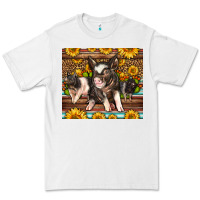 White Western Cute Hampshire Pigs Premium Tee - LillyAllenDesigns