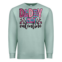 Seafoam daddy is my valentine Premium Sweatshirt - OliviaCreatesArt
