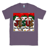 Lavender jesus the reason for the season Classic Tee - MaliasSmallBusiness