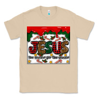 Mushroom jesus the reason for the season Classic Tee - MaliasSmallBusiness