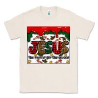 Natural jesus the reason for the season Classic Tee - MaliasSmallBusiness