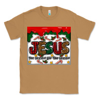 Toasted Coconut jesus the reason for the season Classic Tee - MaliasSmallBusiness