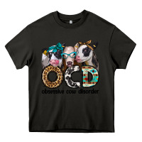 Asphalt ocd obsessive cow disorder Heavy Core Tee - Jasminsmagicworld