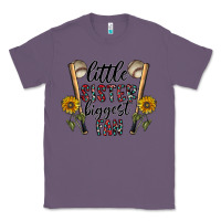 Lavender little sister biggest fan Classic Tee - CowhideDigitalArt