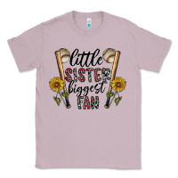 Lilac little sister biggest fan Classic Tee - CowhideDigitalArt
