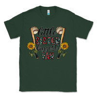 Sports Green little sister biggest fan Classic Tee - CowhideDigitalArt
