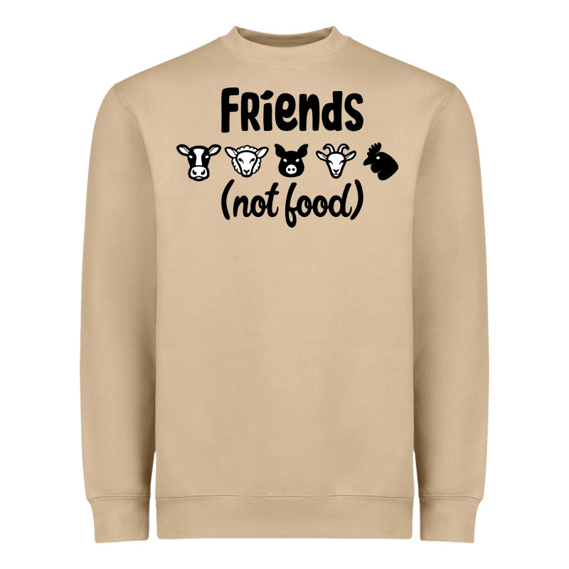 Friends Not Food Heavyweight Sweatshirt by Bettercallsaul | Teevron