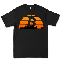 Black bitcoin new orleans retro sunset Premium Tee - Jasminsmagicworld