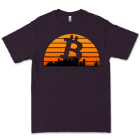 Plum bitcoin new orleans retro sunset Premium Tee - Jasminsmagicworld