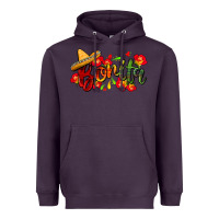 Plum Bonita Heavyweight Hoodie - FaDigitalArtStudio