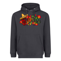 Smoke Bonita Heavyweight Hoodie - FaDigitalArtStudio