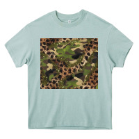 Arona camouflage  leopard Heavy Core Tee - BarkalooDesign