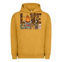 Pigment Peanut Butter Love Camping Urban Hoodie - CowhideDigitalArt