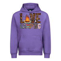 Tulip Love Camping Urban Hoodie - CowhideDigitalArt