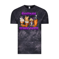 Cloud Black Nightmare Before Coffee Cups Vintage Tee - MaliasSmallBusiness