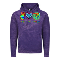 Cloud Purple Peace Love Hairstylist Vintage Hoodie - Jasminsmagicworld