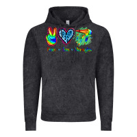 Vintage Black Peace Love Hairstylist Vintage Hoodie - Jasminsmagicworld