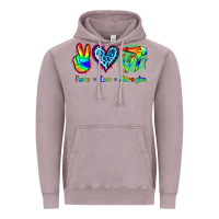Vintage Zinc Peace Love Hairstylist Vintage Hoodie - Jasminsmagicworld