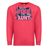 Cardinal i wear pink for my aunt Premium Sweatshirt - FaDigitalArtStudio