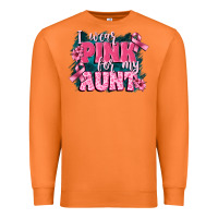 Carrot i wear pink for my aunt Premium Sweatshirt - FaDigitalArtStudio