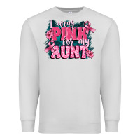 Dove Grey i wear pink for my aunt Premium Sweatshirt - FaDigitalArtStudio
