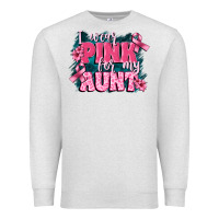 Oatmeal Heather i wear pink for my aunt Premium Sweatshirt - FaDigitalArtStudio