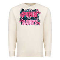 Sandshell i wear pink for my aunt Premium Sweatshirt - FaDigitalArtStudio