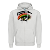 Dove Grey juneteenth eyelash cowgirl Zipper Hoodie - CowGirlArtShop