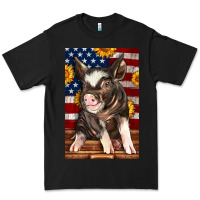 Black Western American Pig Premium Tee - LillyAllenDesigns
