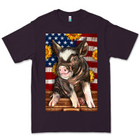Plum Western American Pig Premium Tee - LillyAllenDesigns