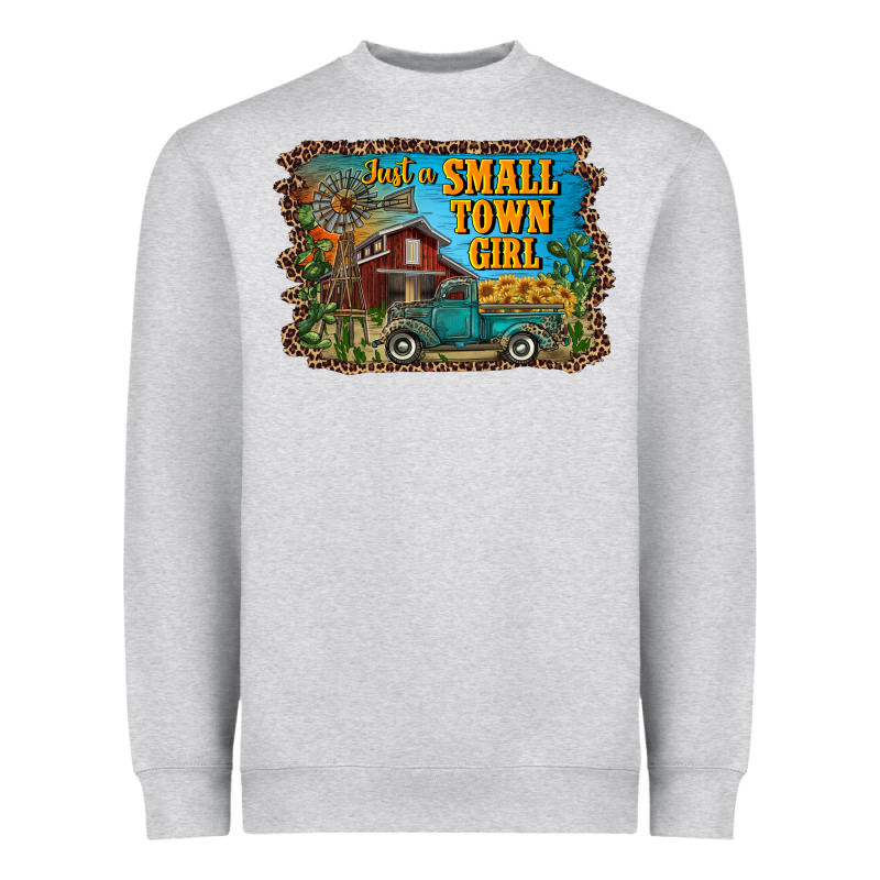 Just A Small Town Girl Heavyweight Sweatshirt by RanaPortraitStore | Teevron