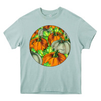 Arona Fall Rounded Heavy Core Tee - LillyAllenDesigns