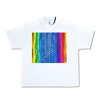 White LGBTQ+ Pride American Flag Tumbler Urban Heavy Tee - BundleAndBundleShop