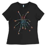 Black Pink Toe Tarantula Ladies Tee - LillyAllenDesigns