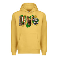Antique Gold Western love St. Patrick's Day Premium Hoodie - CowGirlArtShop