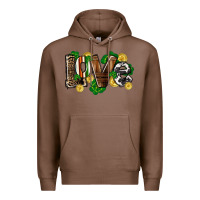 Chestnut Western love St. Patrick's Day Premium Hoodie - CowGirlArtShop