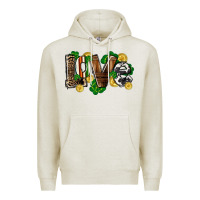 Oatmeal Heather Western love St. Patrick's Day Premium Hoodie - CowGirlArtShop