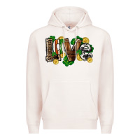 Pale Pink Western love St. Patrick's Day Premium Hoodie - CowGirlArtShop